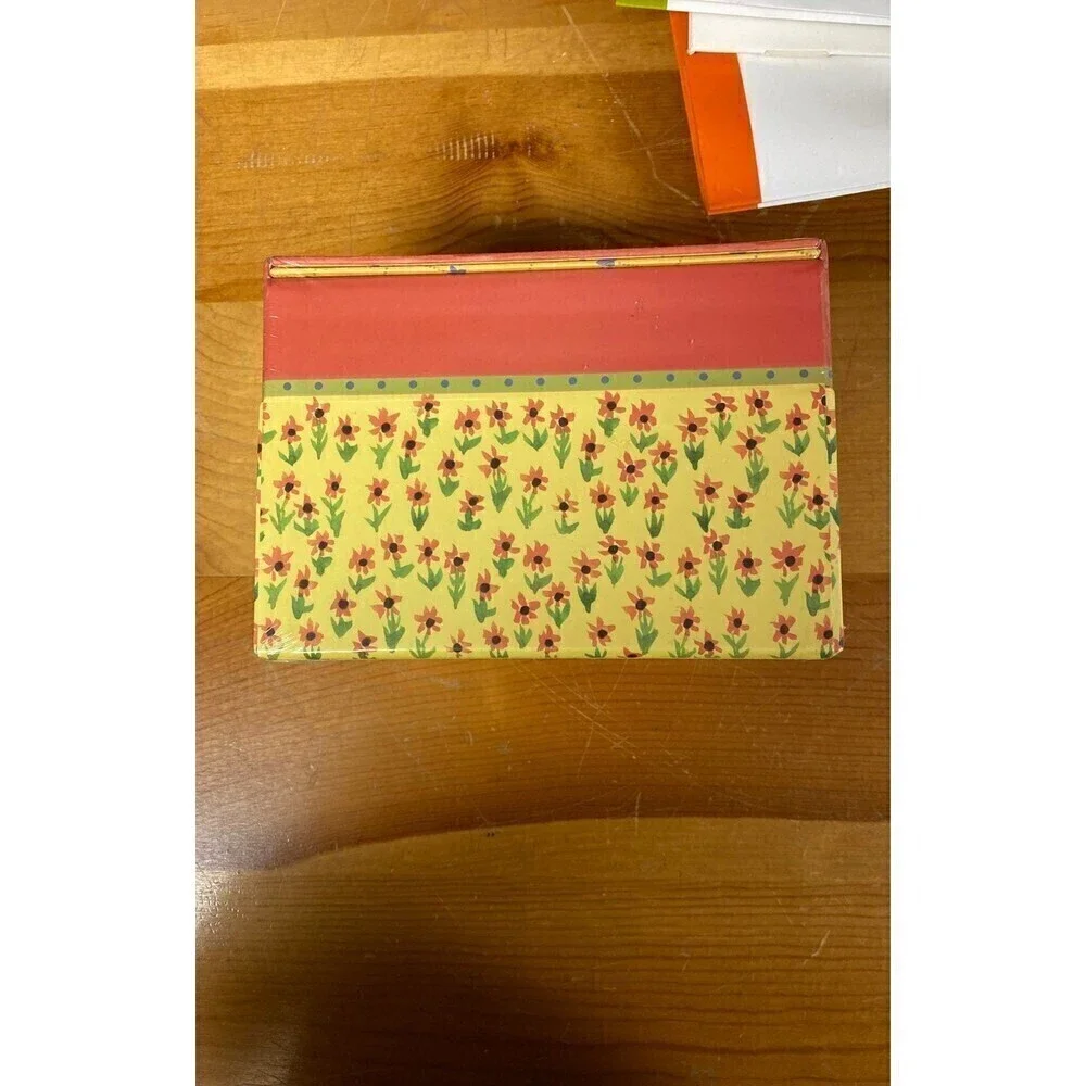 Pfaltzgraff Pistoulet 4x6 Recipe Card Box